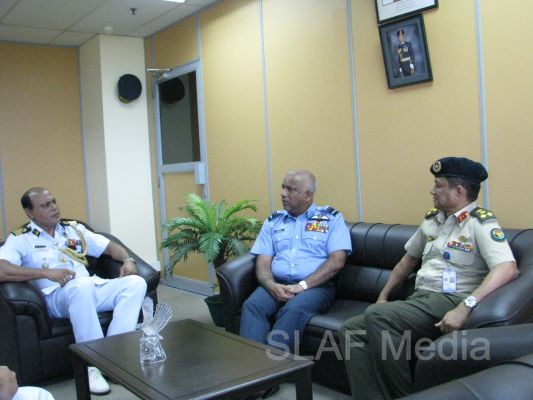 A Delegation from the Bangladesh NDC Visits Air Force
Headquarters