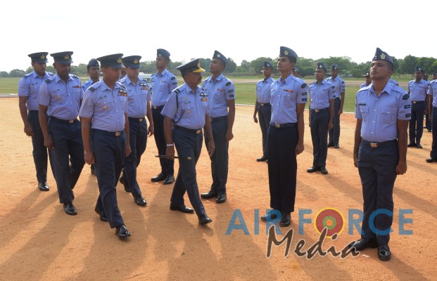 Change of Command at SLAF Base Anuradhapura