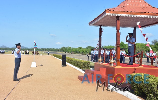 Change of Command at SLAF Base Hingurakgoda