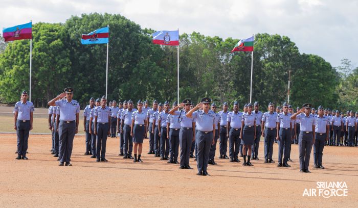 CHANGE OF COMMAND OF SLAF BASE ANURADHAPURA