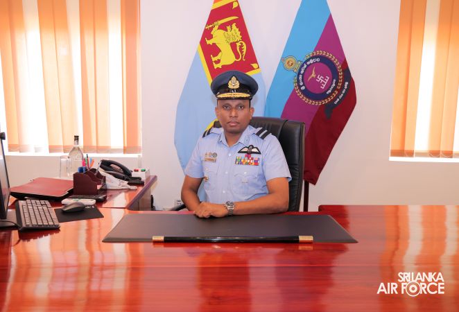 CHANGE OF COMMAND OF SLAF BASE ANURADHAPURA
