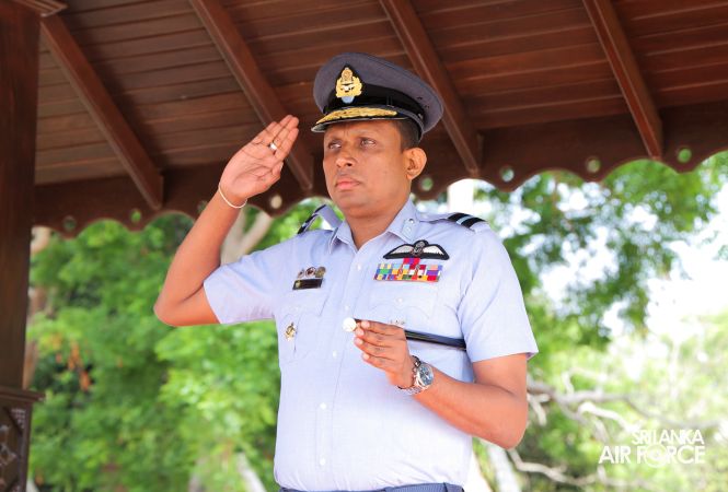 CHANGE OF COMMAND OF SLAF BASE ANURADHAPURA