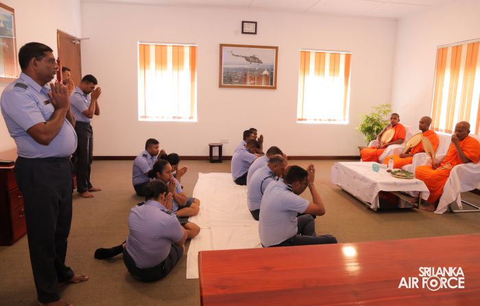 CHANGE OF COMMAND OF SLAF BASE ANURADHAPURA