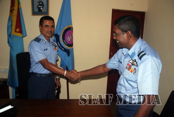 Chang of Command SLAF Base Vavuniya