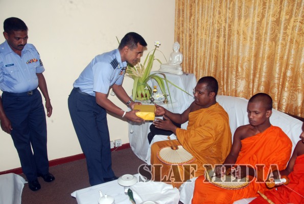 Chang of Command SLAF Base Vavuniya