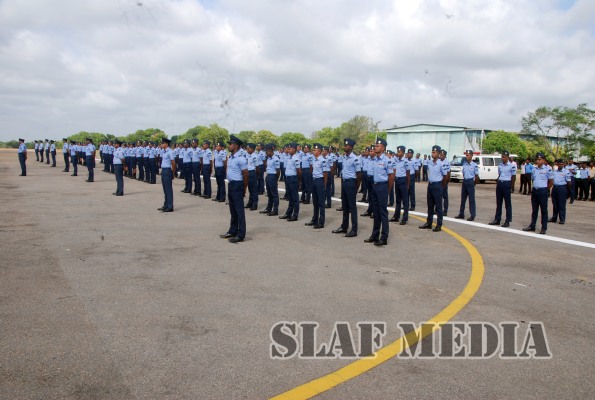 Chang of Command SLAF Base Vavuniya