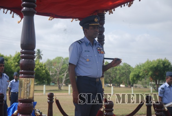 Chang of Command SLAF Base Vavuniya