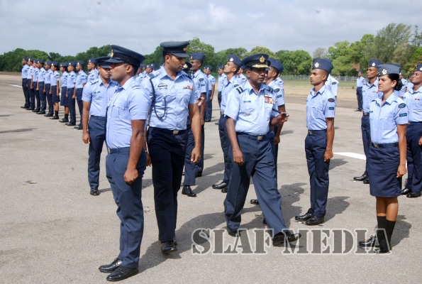 Chang of Command SLAF Base Vavuniya