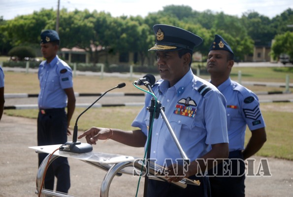 Chang of Command SLAF Base Vavuniya