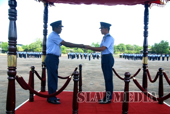 Chang of Command SLAF Base Vavuniya