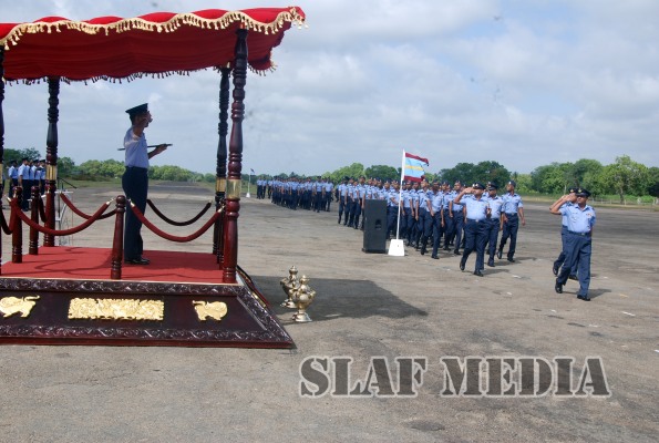 Chang of Command SLAF Base Vavuniya