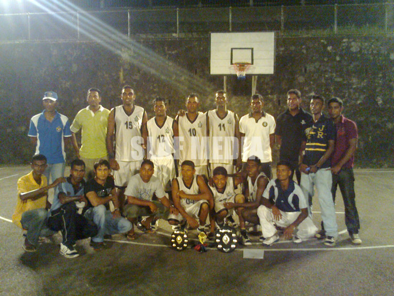 Sri Lanka Air Force Dominated The 5 A Side Basket Ball Tournament