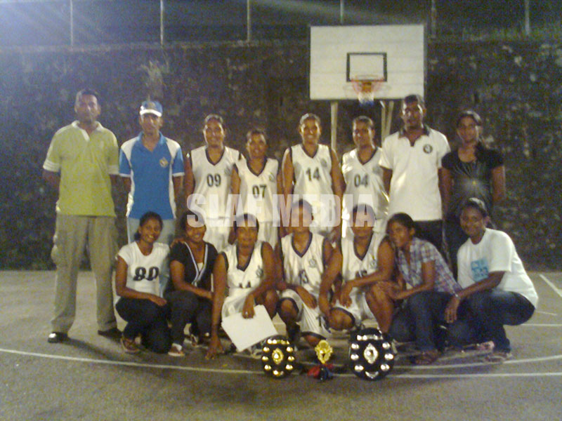 Sri Lanka Air Force Dominated The 5 A Side Basket Ball Tournament