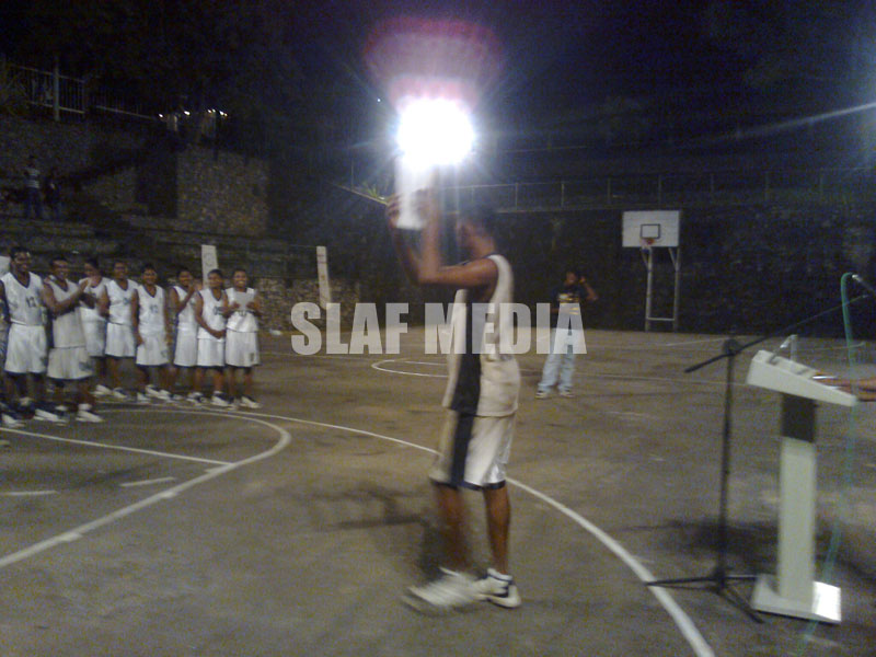 Sri Lanka Air Force Dominated The 5 A Side Basket Ball Tournament