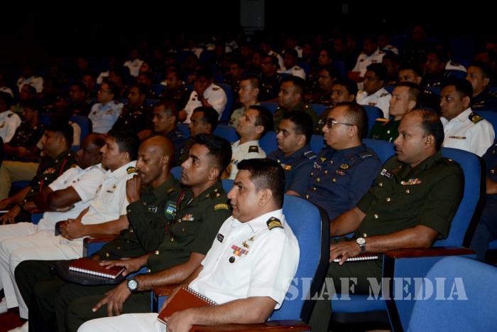 Commander of the Air Force Addresses the DSCSC