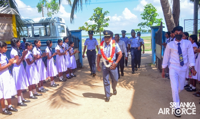 SLAF STATION BATTICALOA ENHANCES EDUCATION INFRASTRUCTURE