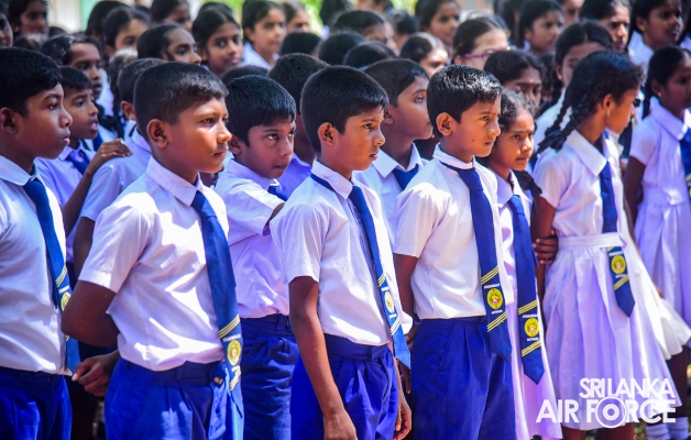 SLAF STATION BATTICALOA ENHANCES EDUCATION INFRASTRUCTURE