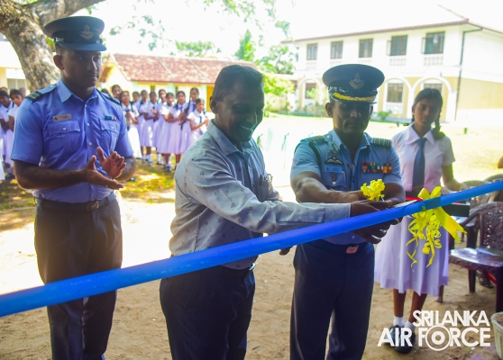 SLAF STATION BATTICALOA ENHANCES EDUCATION INFRASTRUCTURE