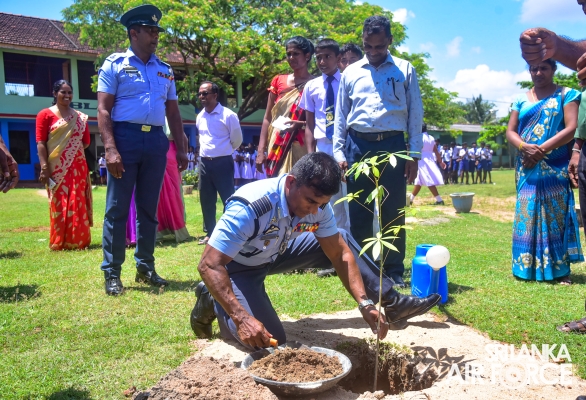 SLAF STATION BATTICALOA ENHANCES EDUCATION INFRASTRUCTURE
