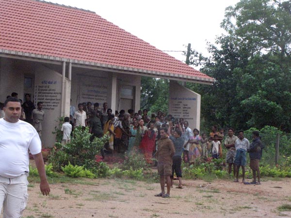 46 Rescued by SLAF Choppers from Batti Floods