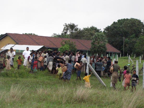 46 Rescued by SLAF Choppers from Batti Floods
