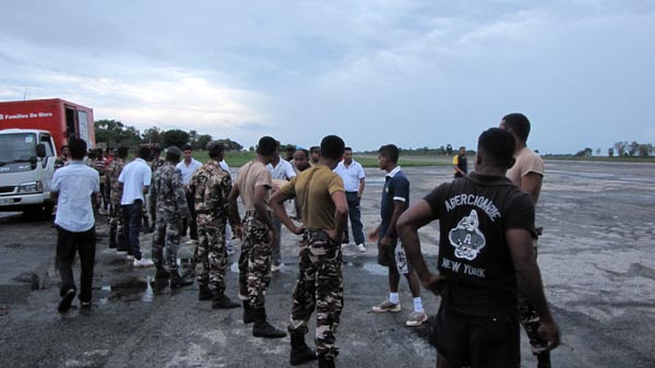 46 Rescued by SLAF Choppers from Batti Floods
