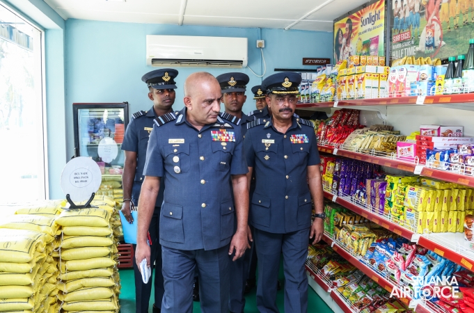 ANNUAL COMMANDER'S INSPECTION AT SLAF STATION BATTICALOA