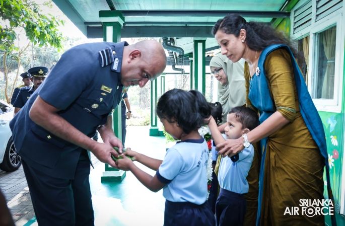 ANNUAL COMMANDER'S INSPECTION AT SLAF STATION BATTICALOA