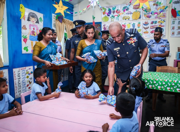 ANNUAL COMMANDER'S INSPECTION AT SLAF STATION BATTICALOA