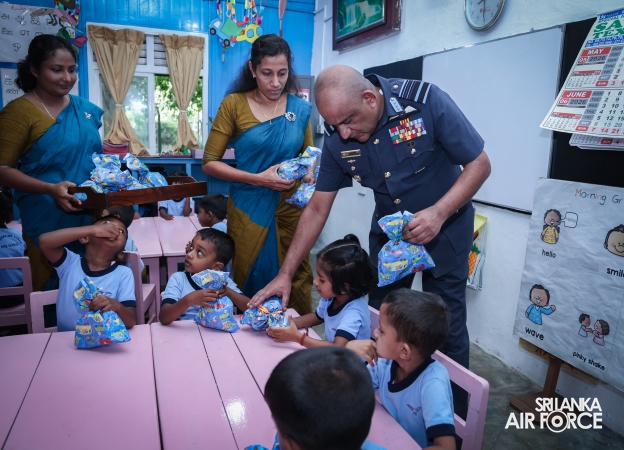 ANNUAL COMMANDER'S INSPECTION AT SLAF STATION BATTICALOA