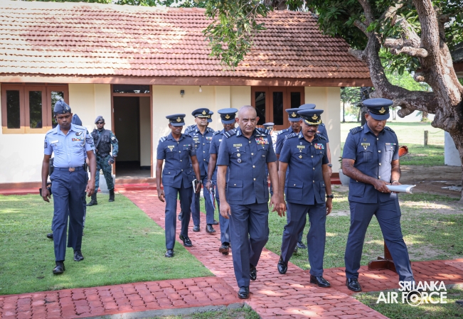 ANNUAL COMMANDER'S INSPECTION AT SLAF STATION BATTICALOA