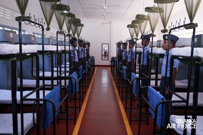 ANNUAL COMMANDER'S INSPECTION AT SLAF STATION BATTICALOA