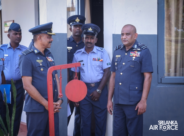 ANNUAL COMMANDER'S INSPECTION AT SLAF STATION BATTICALOA