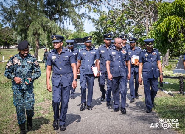 ANNUAL COMMANDER'S INSPECTION AT SLAF STATION BATTICALOA