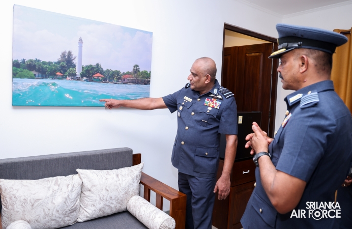 ANNUAL COMMANDER'S INSPECTION AT SLAF STATION BATTICALOA