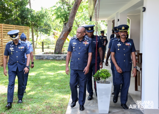 ANNUAL COMMANDER'S INSPECTION AT SLAF STATION BATTICALOA