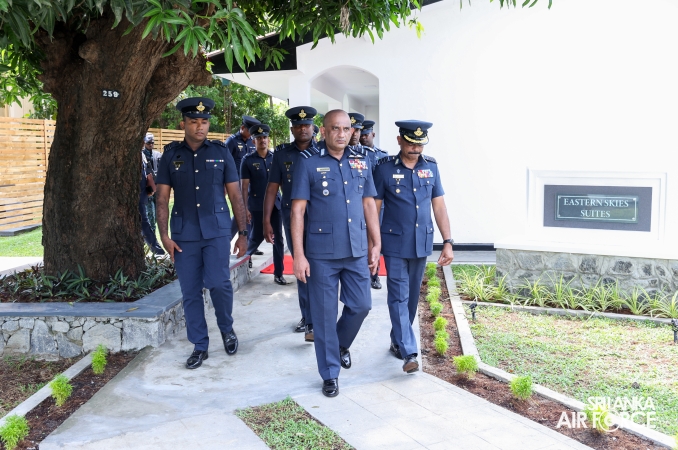 ANNUAL COMMANDER'S INSPECTION AT SLAF STATION BATTICALOA