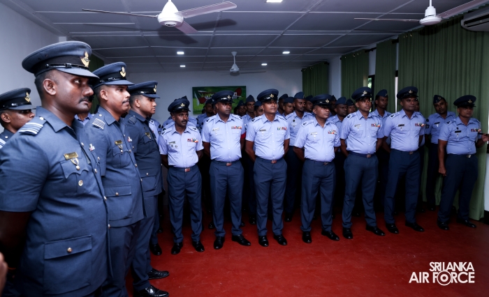 ANNUAL COMMANDER'S INSPECTION AT SLAF STATION BATTICALOA