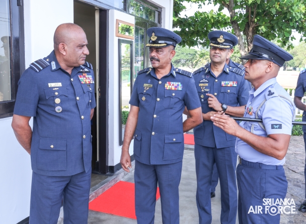 ANNUAL COMMANDER'S INSPECTION AT SLAF STATION BATTICALOA