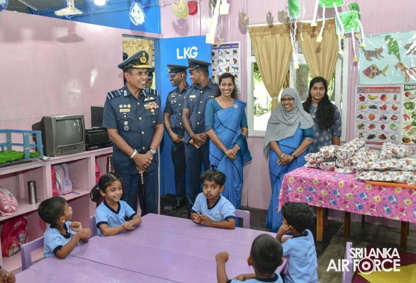COMMANDER’S INSPECTION AT SLAF STATION BATTICALOA