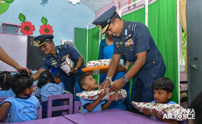 COMMANDER’S INSPECTION AT SLAF STATION BATTICALOA