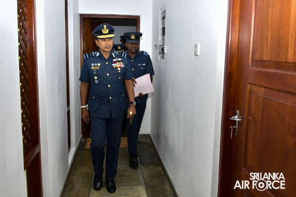 COMMANDER’S INSPECTION AT SLAF STATION BATTICALOA