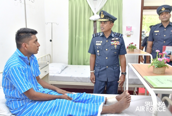 COMMANDER’S INSPECTION AT SLAF STATION BATTICALOA