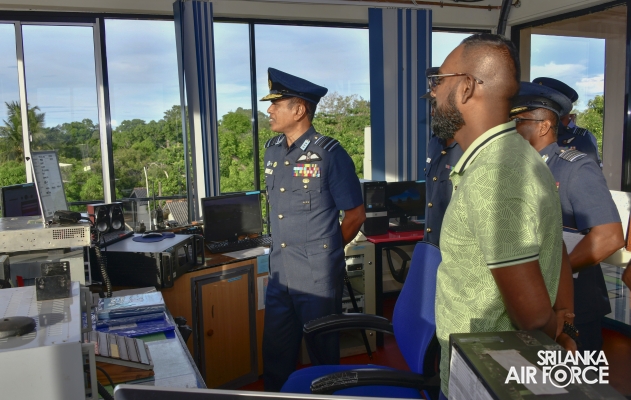 COMMANDER’S INSPECTION AT SLAF STATION BATTICALOA