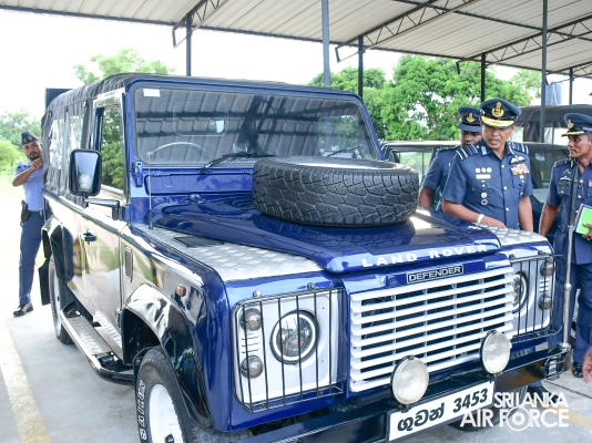 COMMANDER’S INSPECTION AT SLAF STATION BATTICALOA