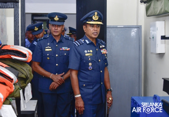 COMMANDER’S INSPECTION AT SLAF STATION BATTICALOA