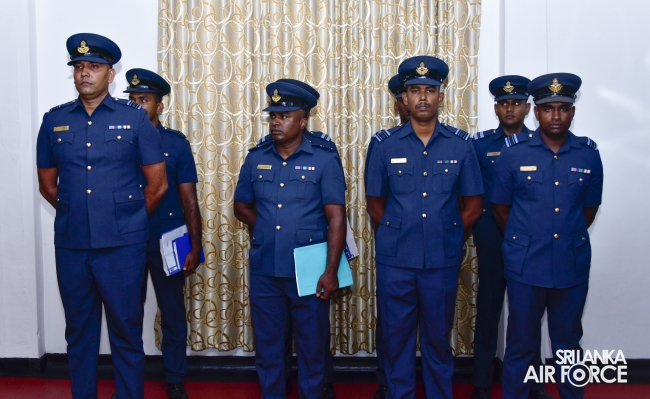 COMMANDER’S INSPECTION AT SLAF STATION BATTICALOA