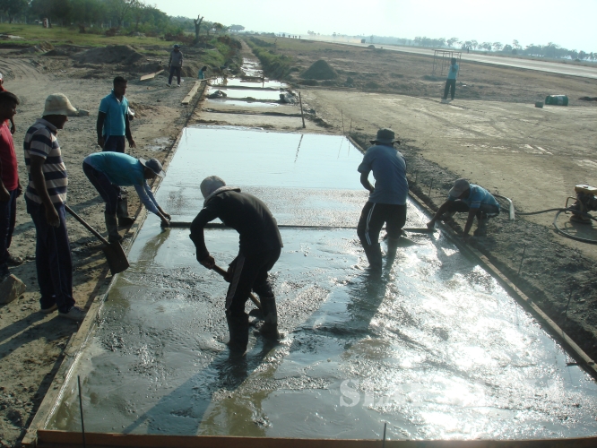 Renovation Project of Bcl Runway Passes its 40th Day