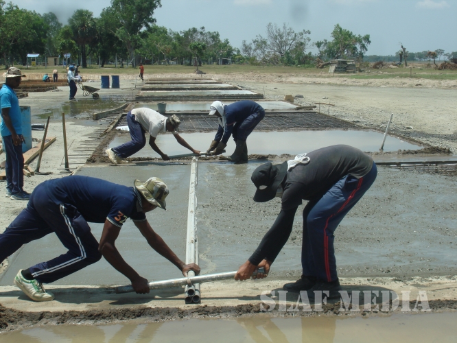 Renovation Project of Bcl Runway Passes its 40th Day