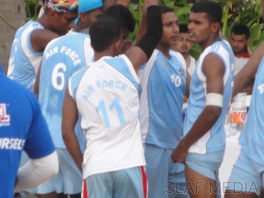 SLAF Men's Handball Team Champ's at Rotary Beach Handball Festival